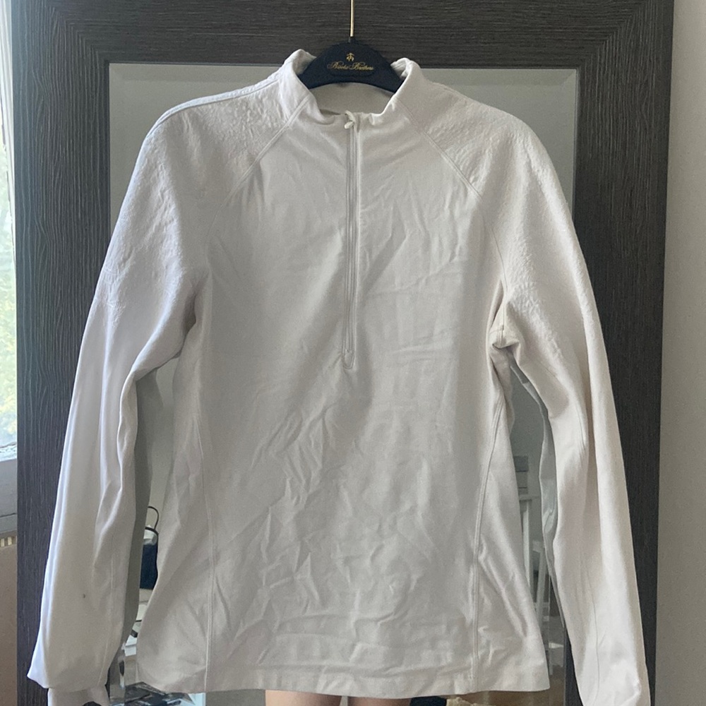 Lululemon White Pullover Size 10